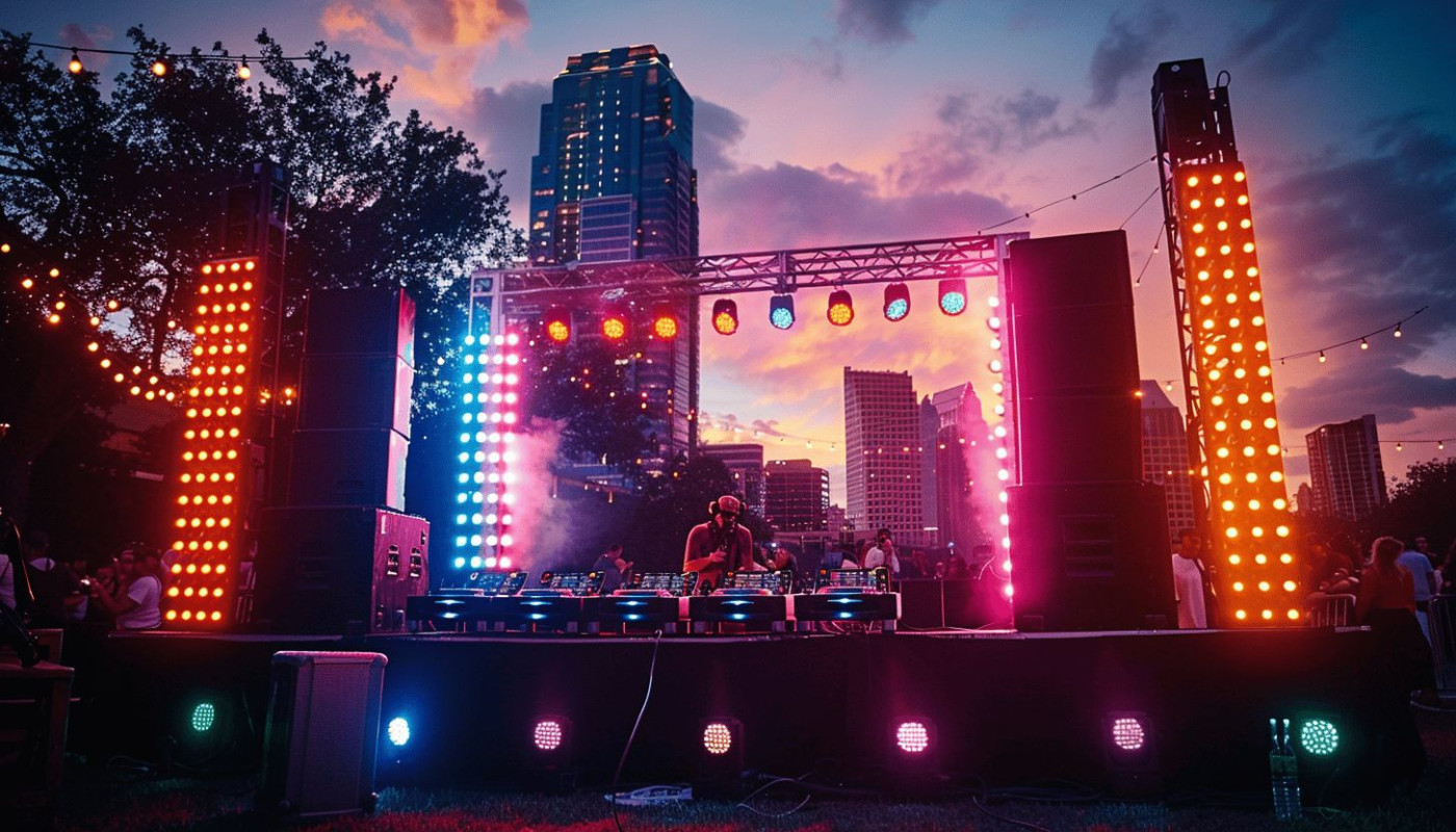 Guide complet pour créer une ambiance festive avec son et lumière